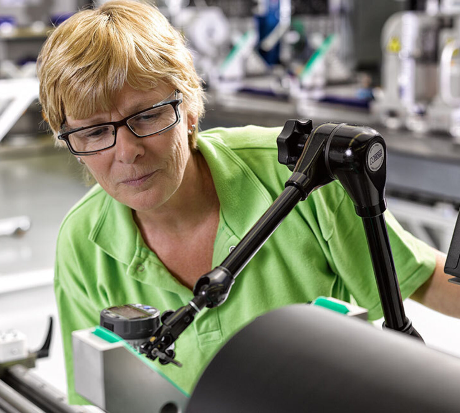 Aan het werk
